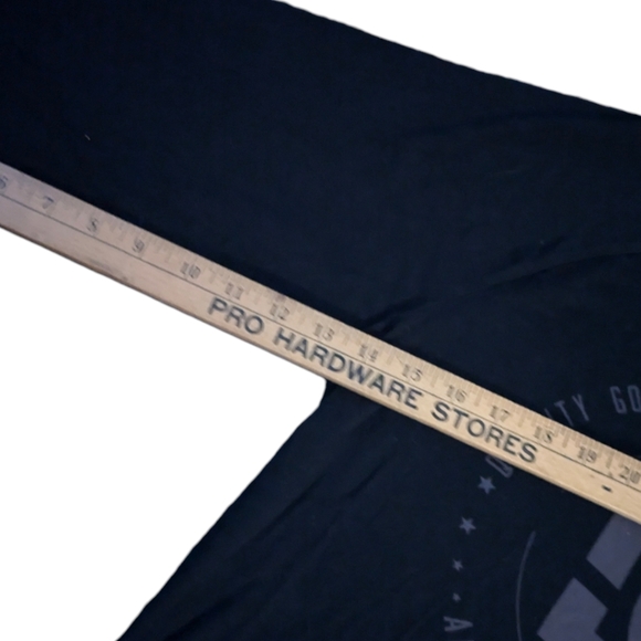 DC Shoe Co. USA Black 3/4 Cropped Sleeve Top Men's Small* - Picture 4 of 5